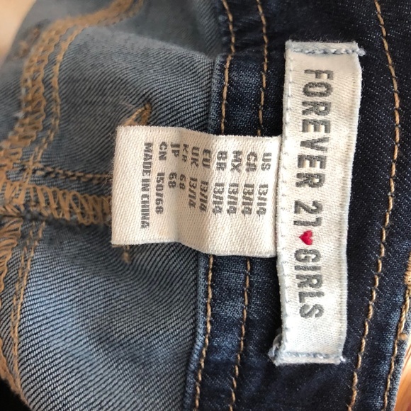 Forever 21 Girls Short Overalls - Picture 3 of 3